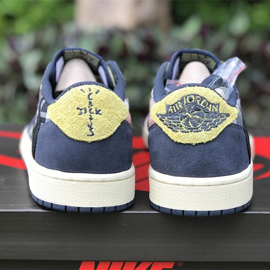 Fragment x Travis Scott x  Air Jordan 1 Low Sneaker  CQ4277-618 - DopestKickz