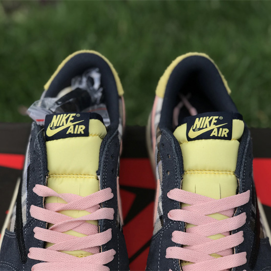 Fragment x Travis Scott x  Air Jordan 1 Low Sneaker  CQ4277-618 - DopestKickz