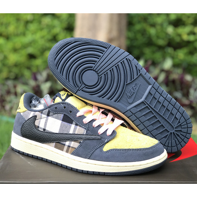 Fragment x Travis Scott x  Air Jordan 1 Low Sneaker  CQ4277-618 - DopestKickz