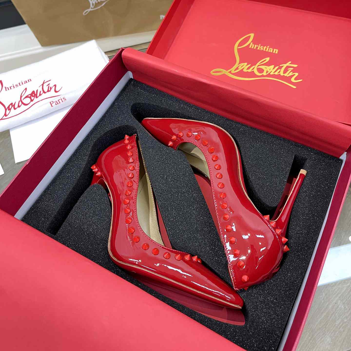 Christian Louboutin Anjalina 100 mm - DopestKickz