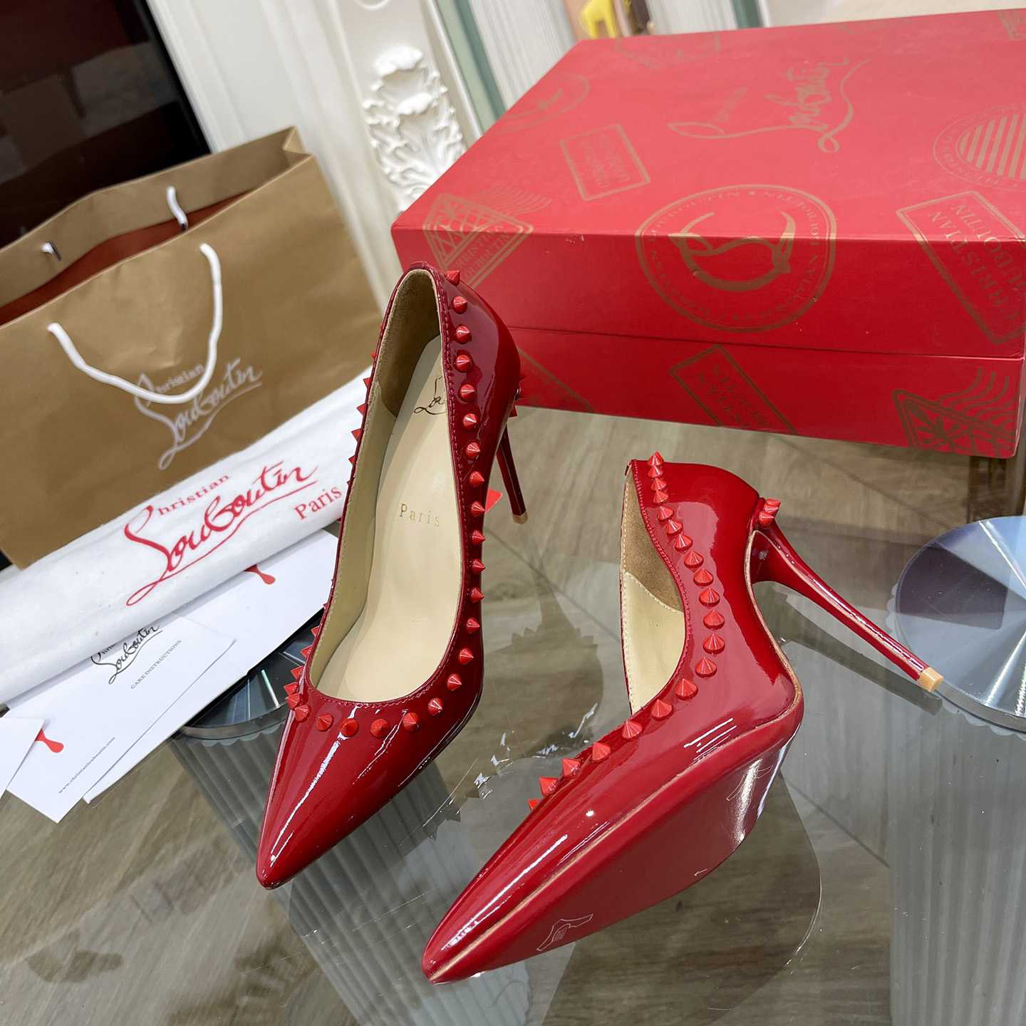 Christian Louboutin Anjalina 100 mm - DopestKickz
