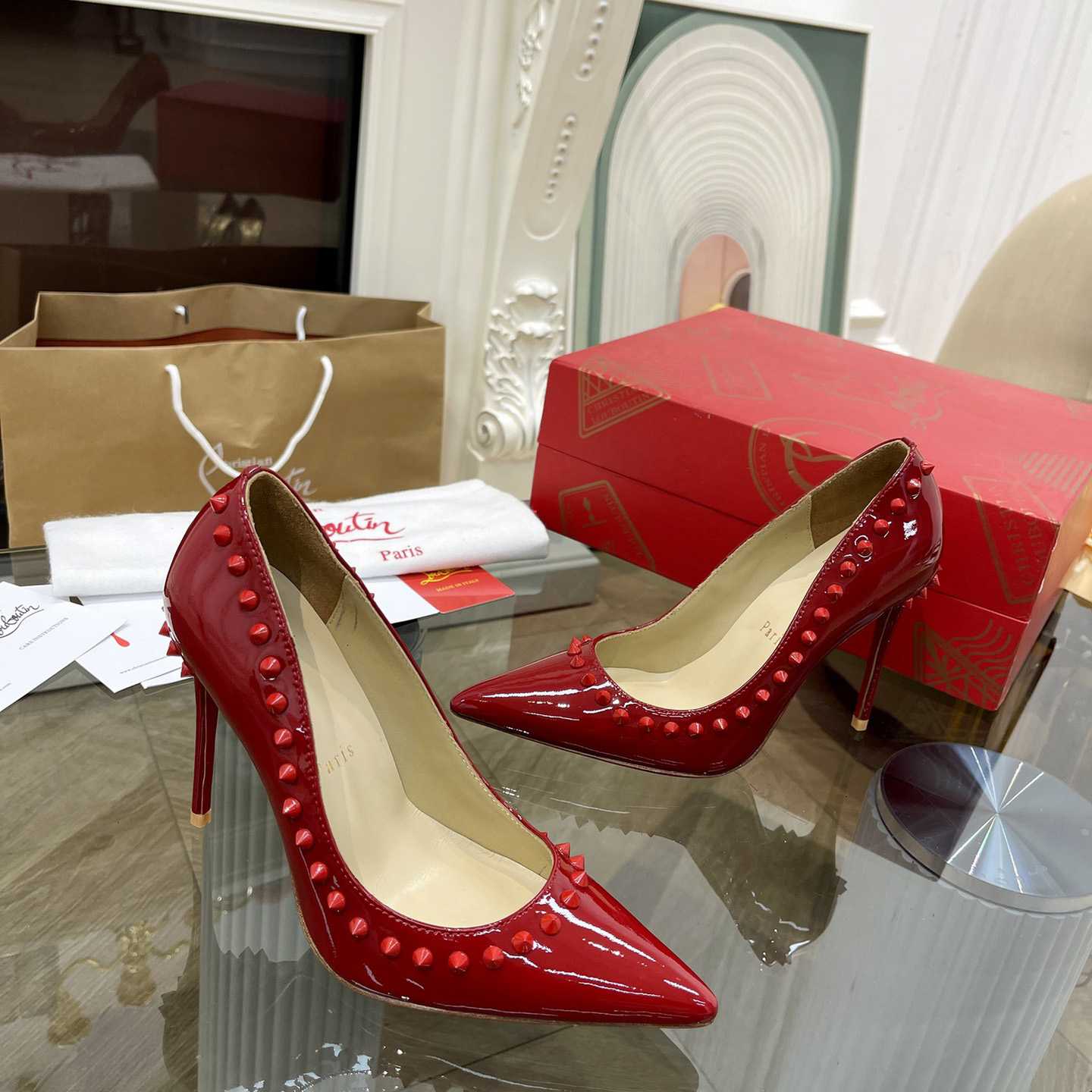 Christian Louboutin Anjalina 100 mm - DopestKickz