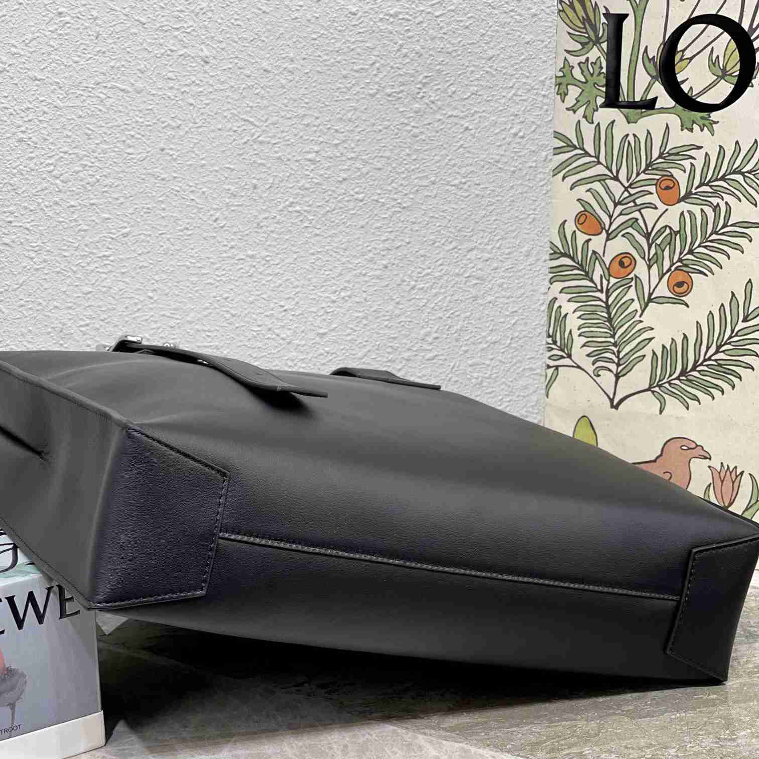 Loewe Buckle Horizontal Tote In Classic Calfskin(38.7-32.9-9.2cm) - DopestKickz