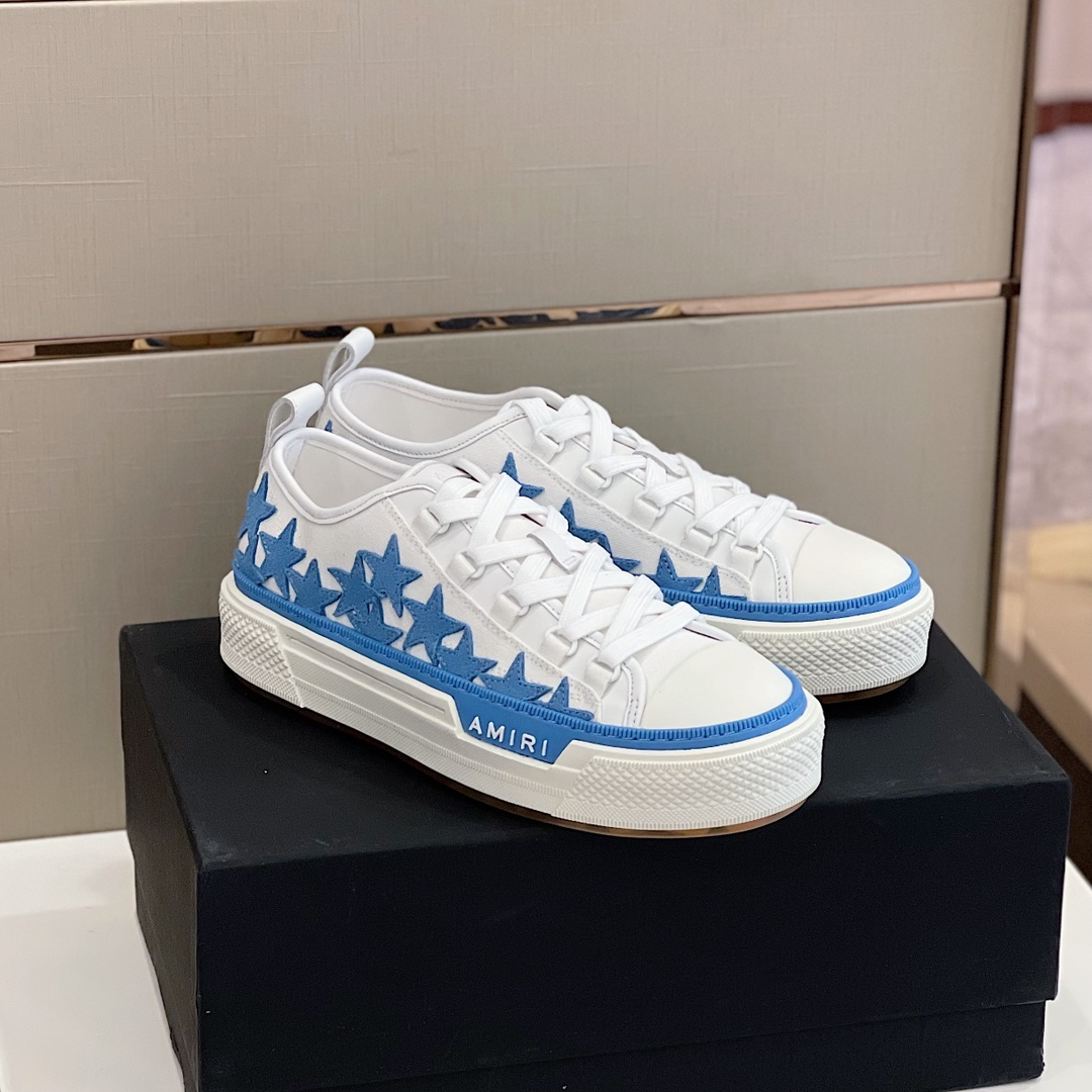 Amiri Stars Court Low Top Sneaker - DopestKickz