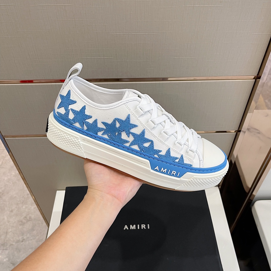 Amiri Stars Court Low Top Sneaker - DopestKickz