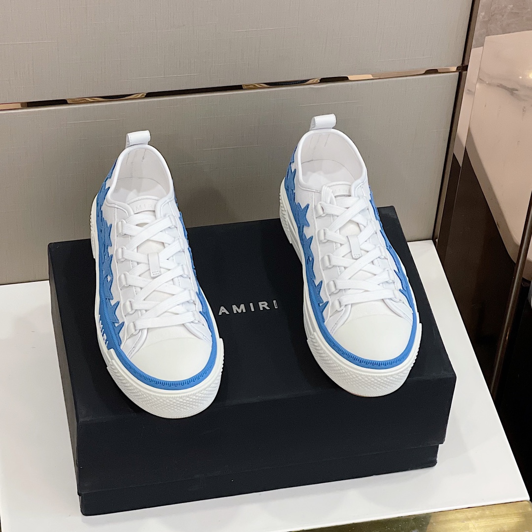 Amiri Stars Court Low Top Sneaker - DopestKickz
