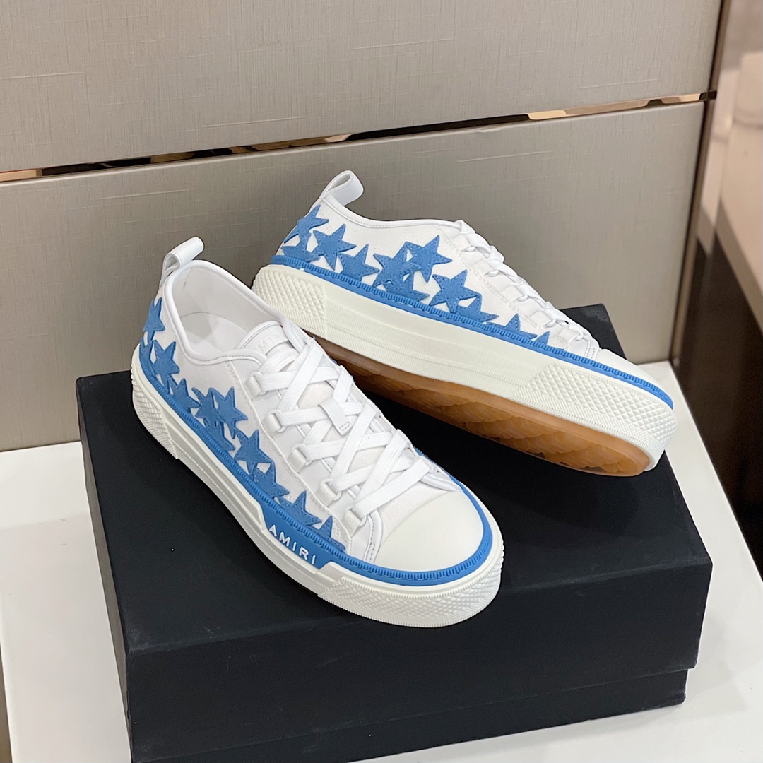 Amiri Stars Court Low Top Sneaker - DopestKickz