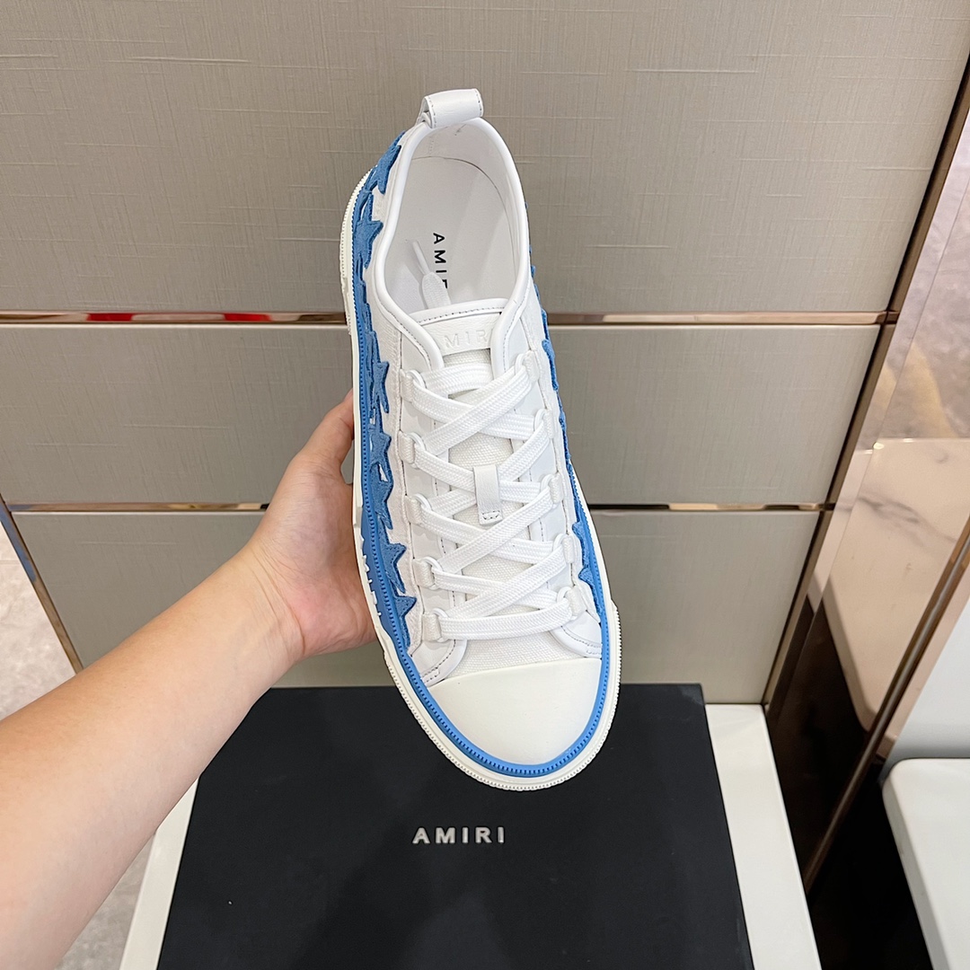 Amiri Stars Court Low Top Sneaker - DopestKickz