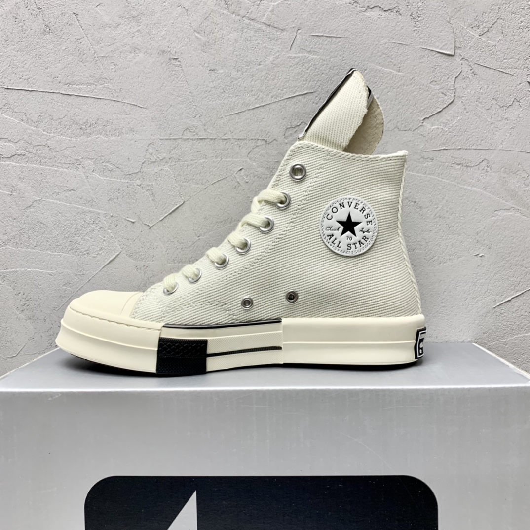 Rick Owensx Converse x  Drkshdw Drkstar Hi Sneakers - DopestKickz