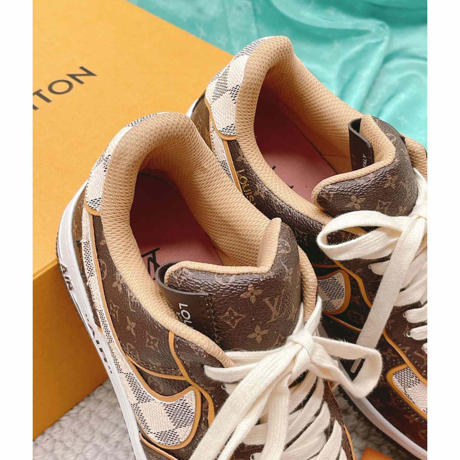 Louis Vuitton X Nike Air Force 1 Sneaker - DopestKickz