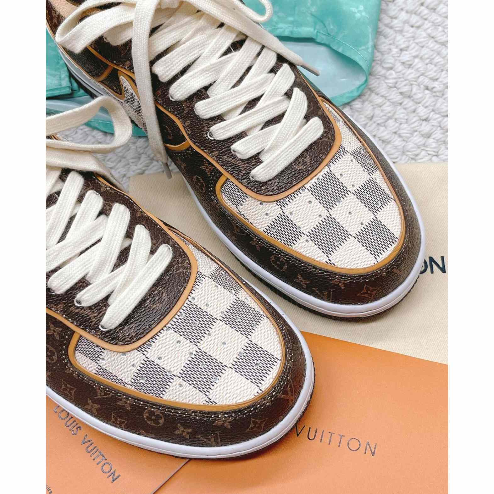 Louis Vuitton X Nike Air Force 1 Sneaker - DopestKickz