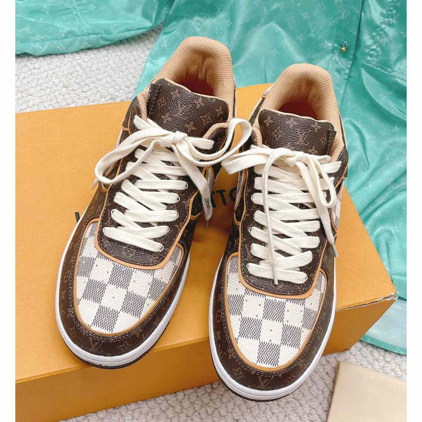 Louis Vuitton X Nike Air Force 1 Sneaker - DopestKickz