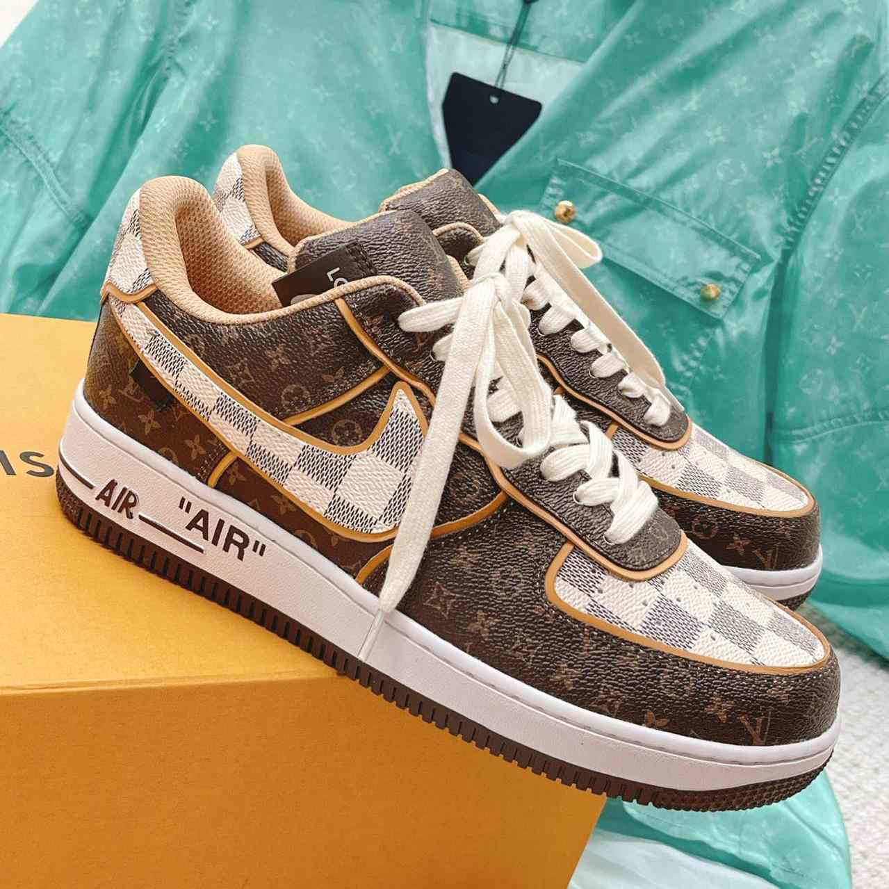 Louis Vuitton X Nike Air Force 1 Sneaker - DopestKickz