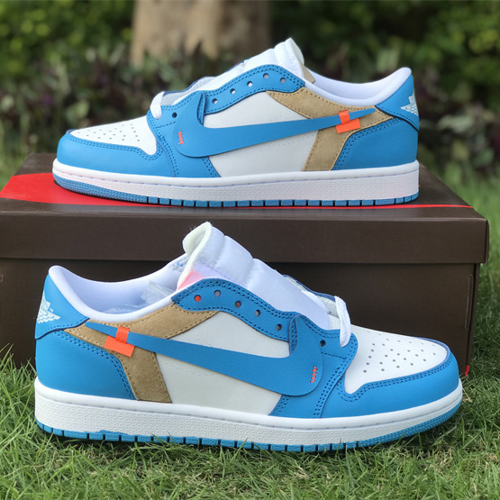  Air Jordan 1 Low OW Sneaker    CZ0790-148 - DopestKickz