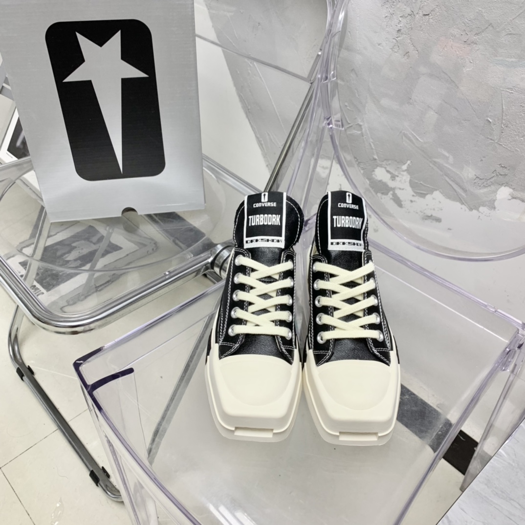 Rick Owens x Converse x  Drkshdw Turbodrk Sneakers - DopestKickz