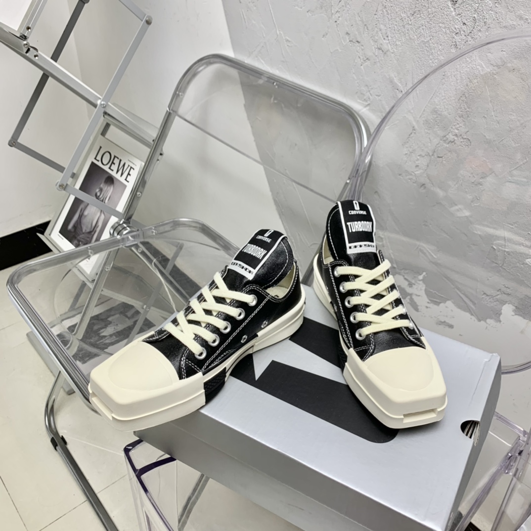Rick Owens x Converse x  Drkshdw Turbodrk Sneakers - DopestKickz