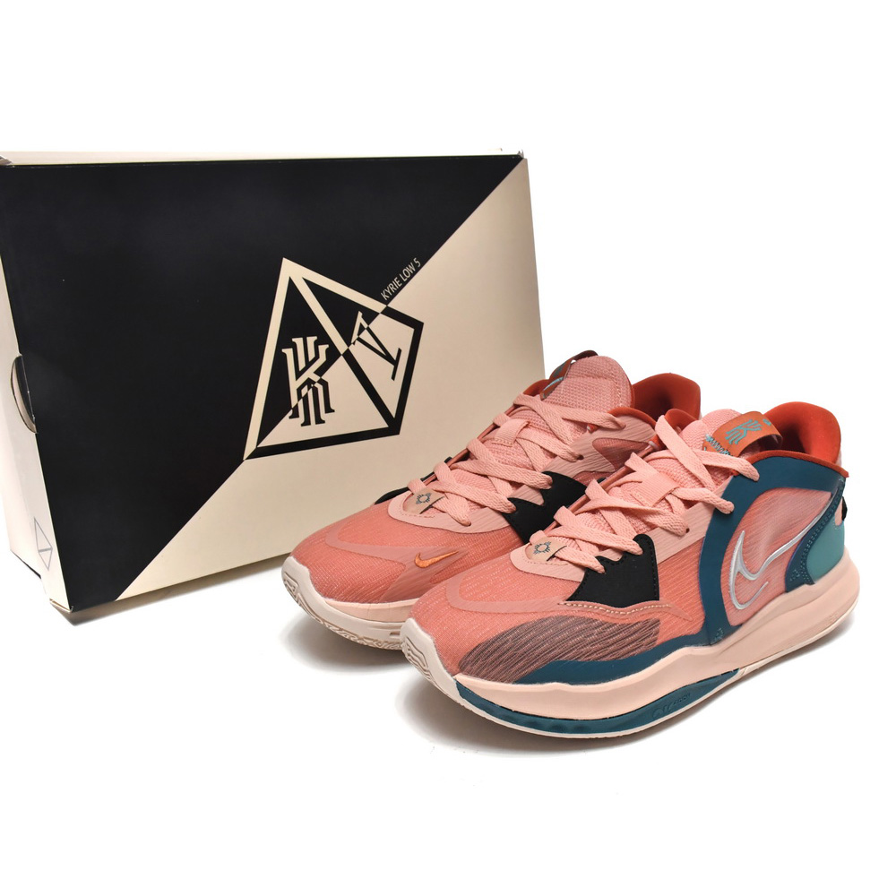 Nike Kyrie Low 5 Light Madder Root Bright Spruce Sneaker      DJ6012-800 - DopestKickz