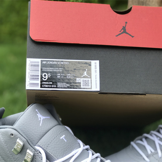 Air Jordan 12 “Stealth” Sneaker   CT8013-015  - DopestKickz