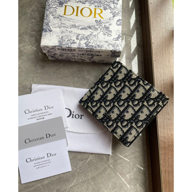 Dior Compact Wallet(11.5-9.5CM) - DopestKickz