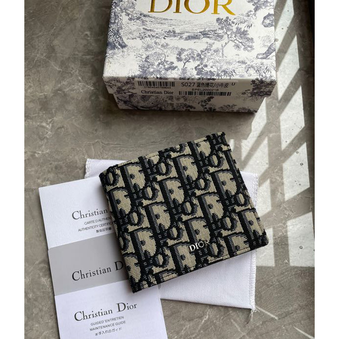 Dior Compact Wallet(11.5-9.5CM) - DopestKickz