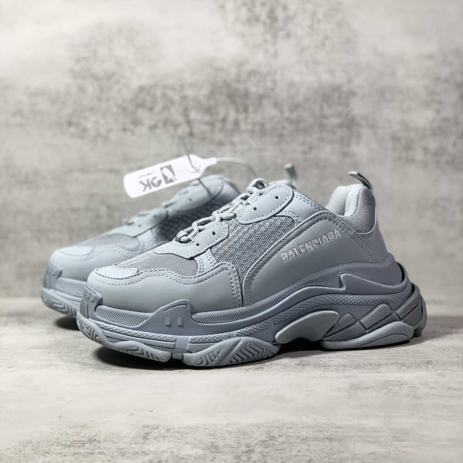 Balenciaga Triple S Sneaker In Light Blue Double Foam And Mesh - DopestKickz