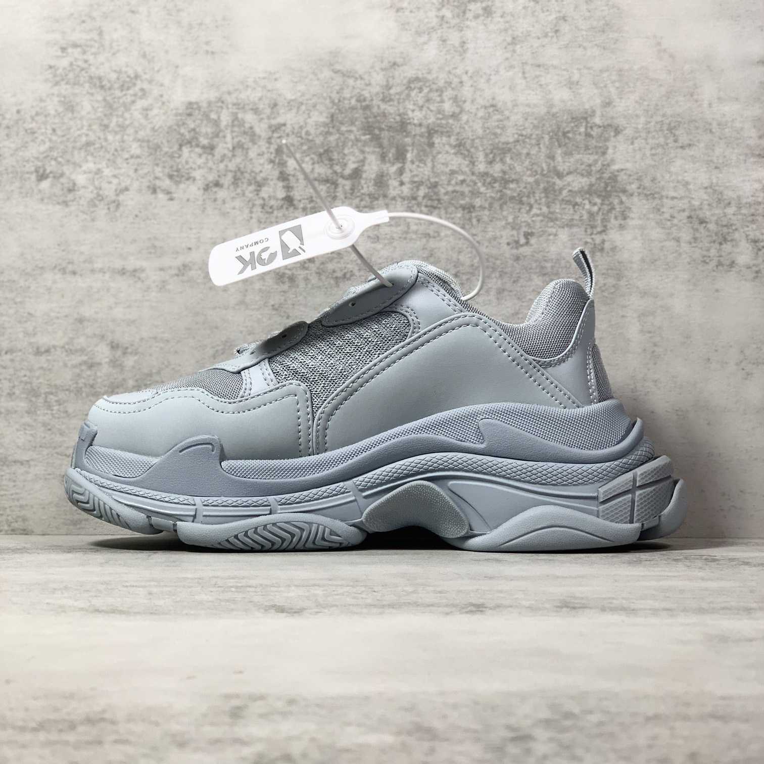Balenciaga Triple S Sneaker In Light Blue Double Foam And Mesh - DopestKickz