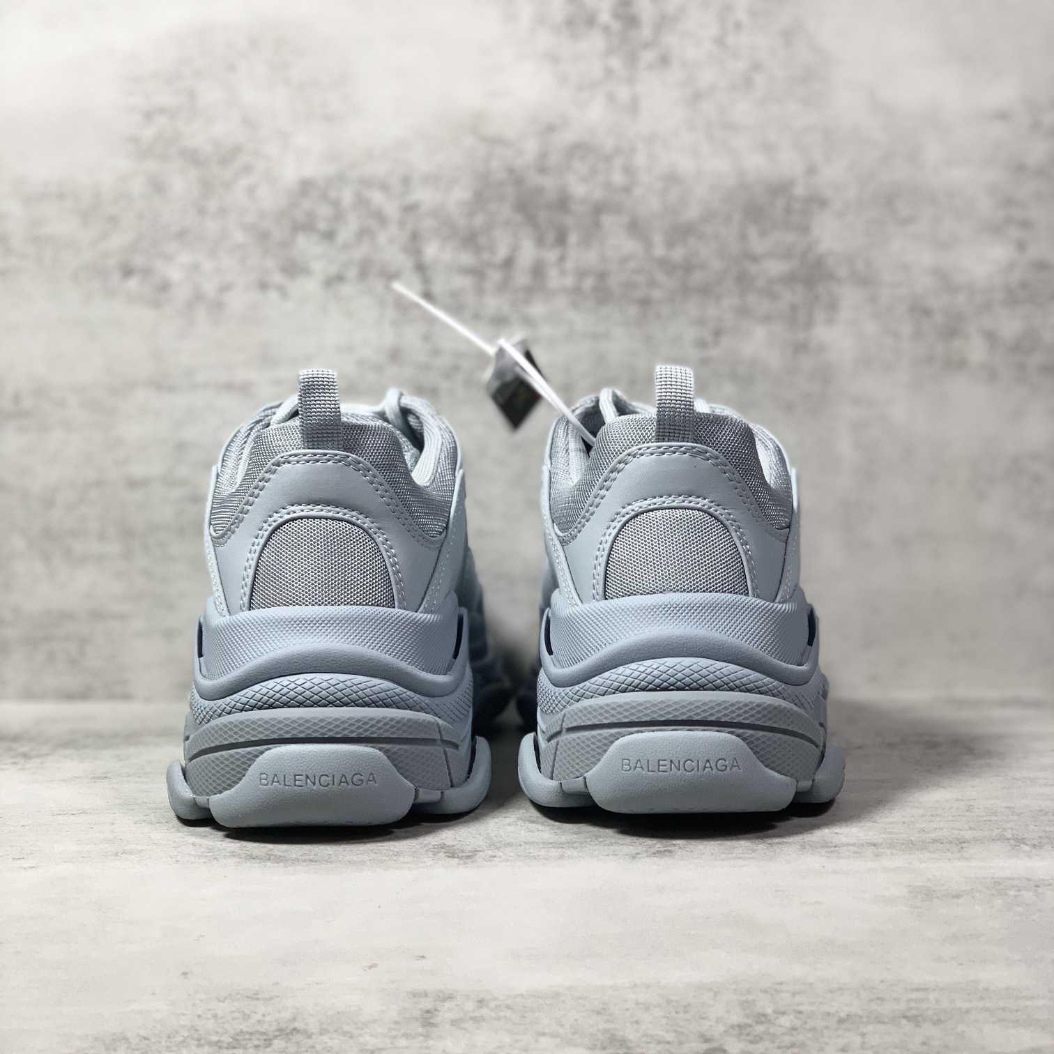 Balenciaga Triple S Sneaker In Light Blue Double Foam And Mesh - DopestKickz