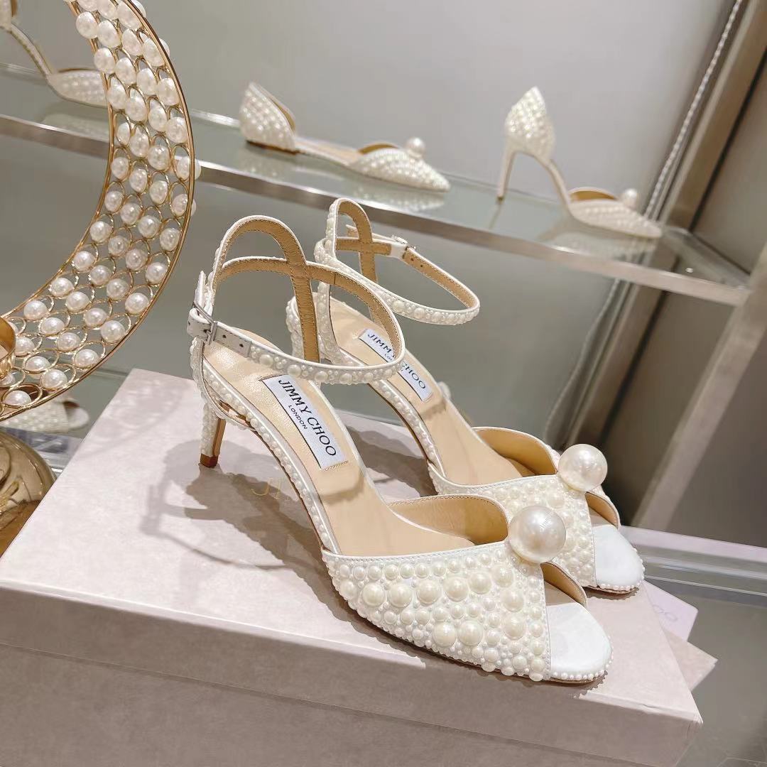 Jimmy Choo Sacora Sandals - DopestKickz