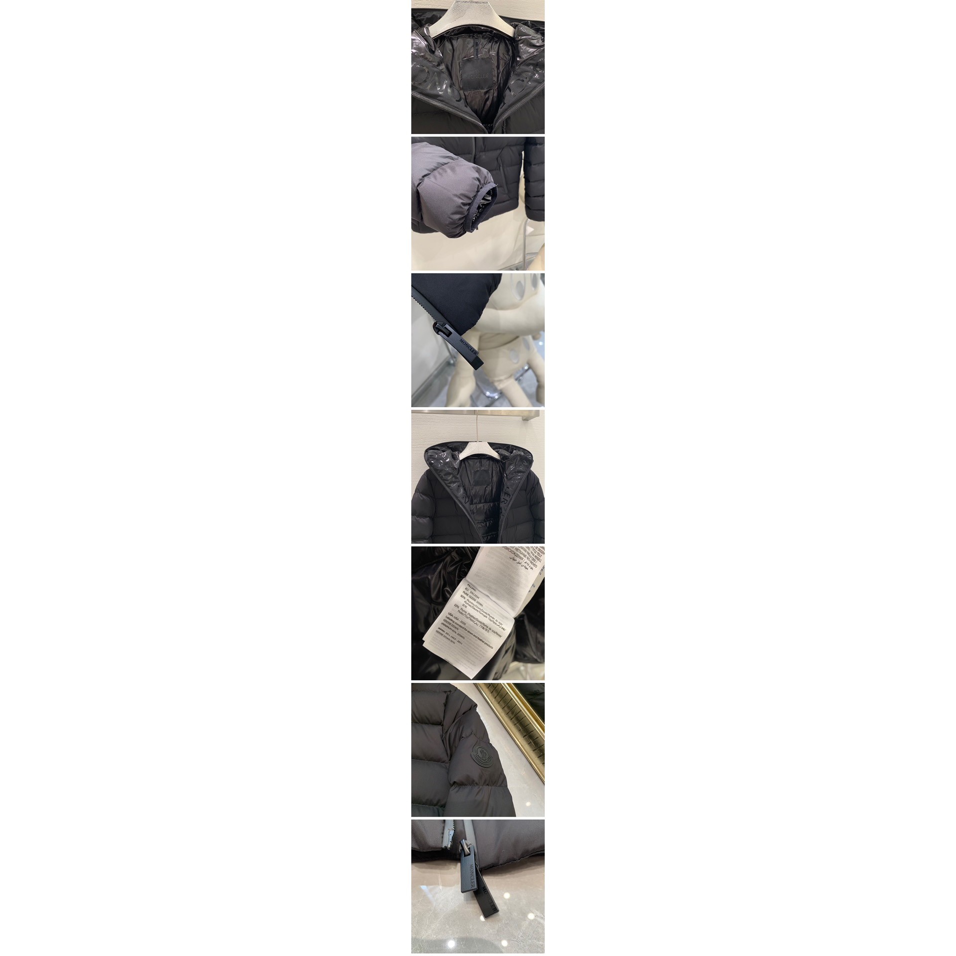 Moncler Herbe Short Down Jacket - DopestKickz