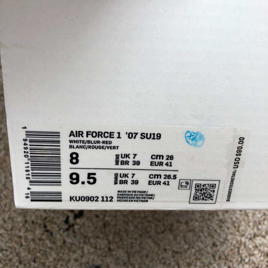 Nike Air Force 1 Low ’07 su19  Sneaker     ku0902-112 - DopestKickz