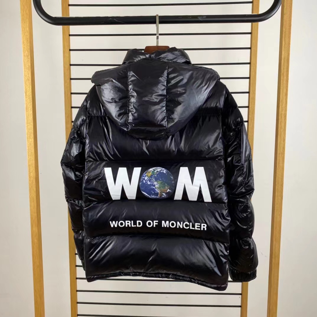 Moncler Black Down Jacket - DopestKickz