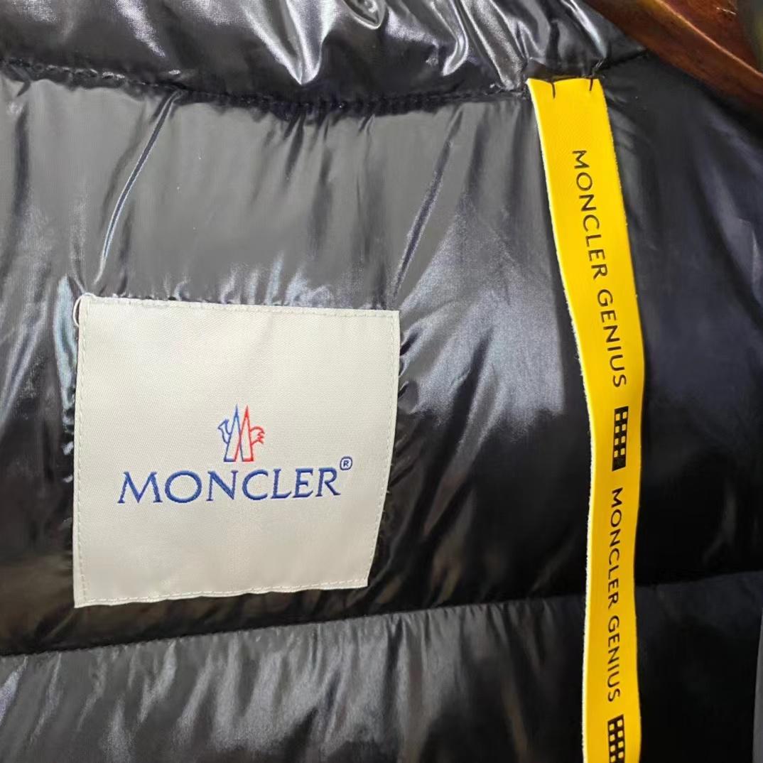 Moncler Black Down Jacket - DopestKickz