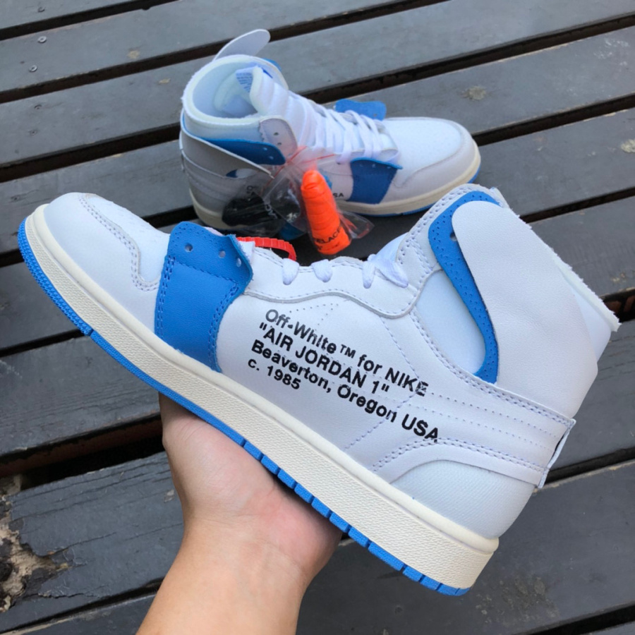 Off-White x Air Jordan 1 OW High Sneaker   50818-168 - DopestKickz