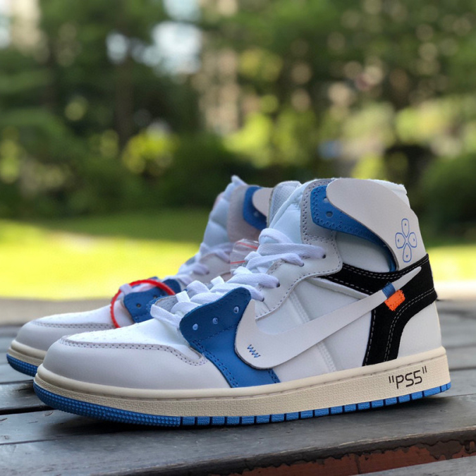 Off-White x Air Jordan 1 OW High Sneaker   50818-168 - DopestKickz