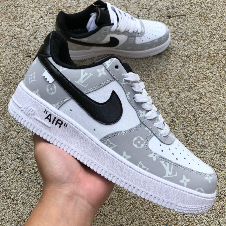 Louis Vuitton LV x Nike Air Force 1 x off-White Sneaker       LV 1a9v - DopestKickz