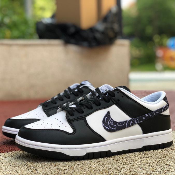 Nike SB Dunk Low"Black Paisley" Sneaker     DH4401-100 - DopestKickz
