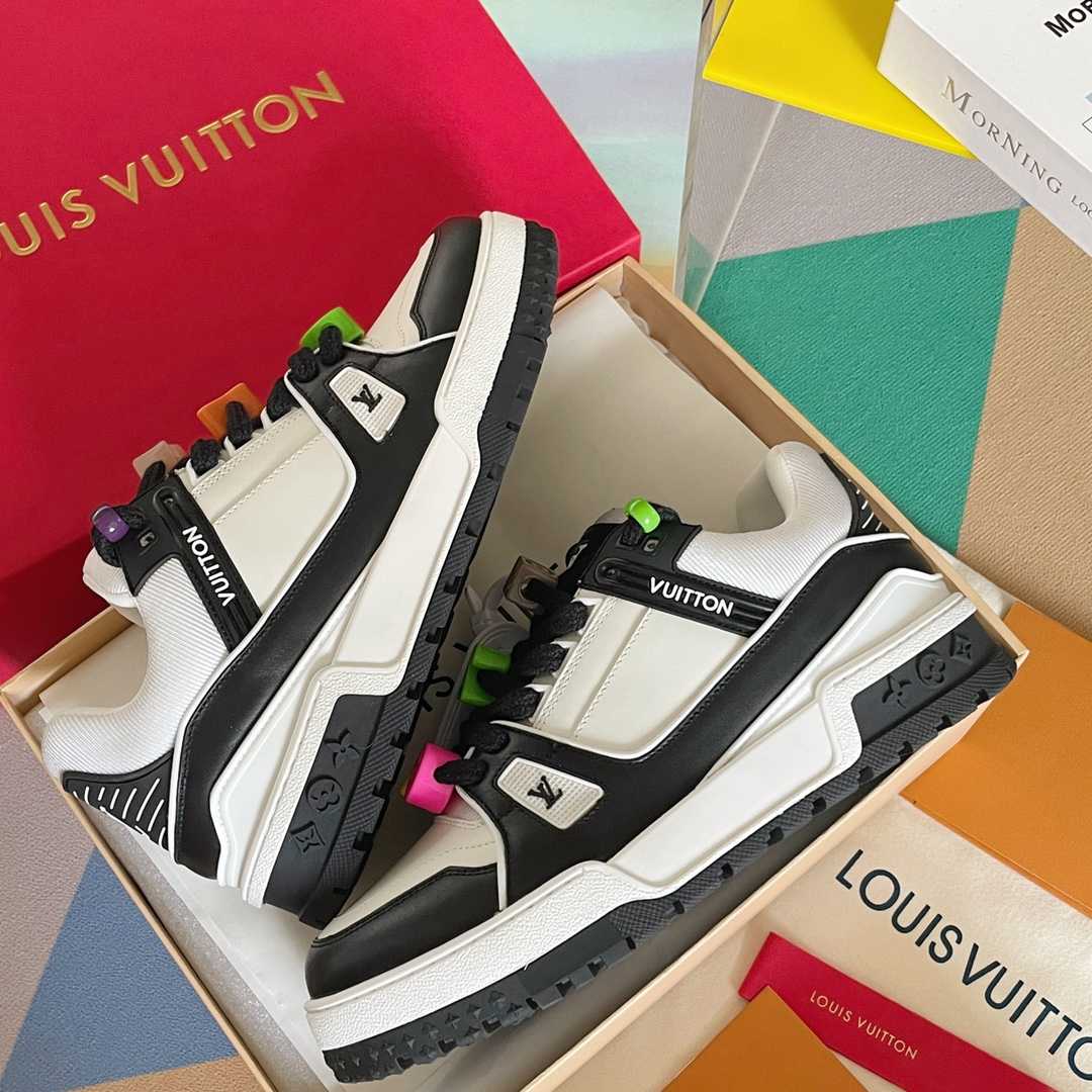 Louis Vuitton LV Trainer Sneaker     - DopestKickz