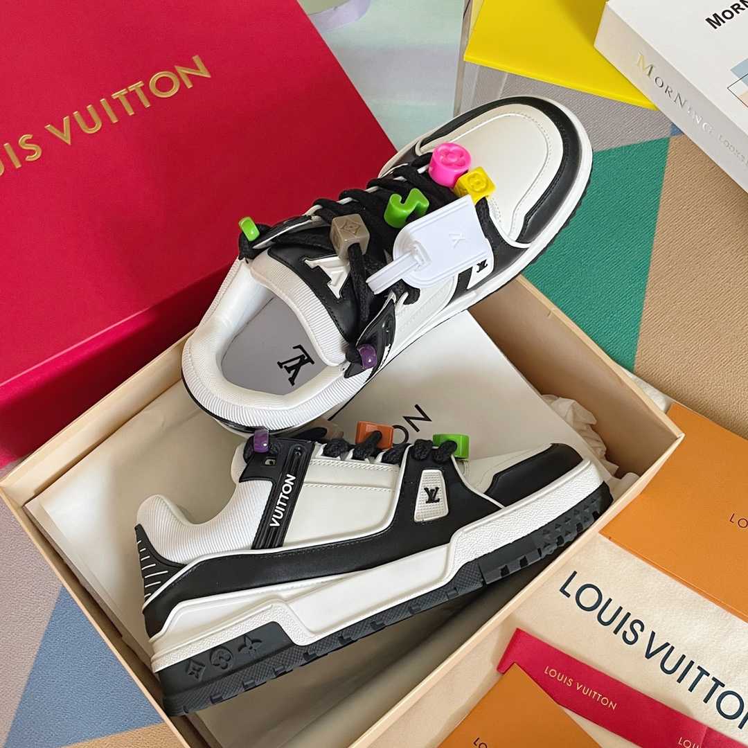 Louis Vuitton LV Trainer Sneaker     - DopestKickz