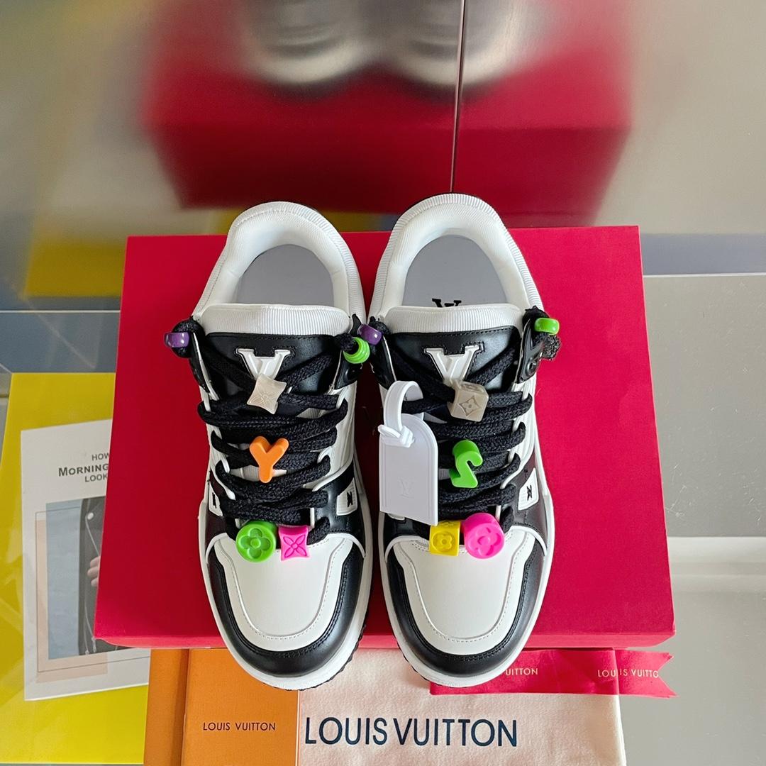 Louis Vuitton LV Trainer Sneaker     - DopestKickz