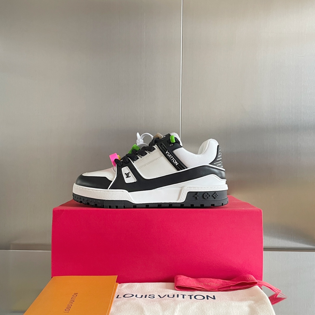 Louis Vuitton LV Trainer Sneaker     - DopestKickz