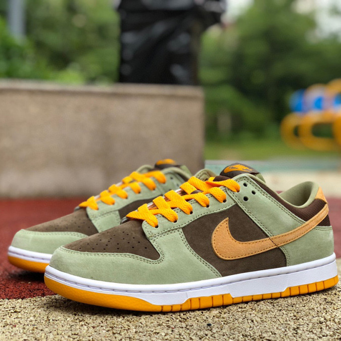 Nike Dunk Low“Dusty Olive ”Sneaker  DH5360-300 - DopestKickz