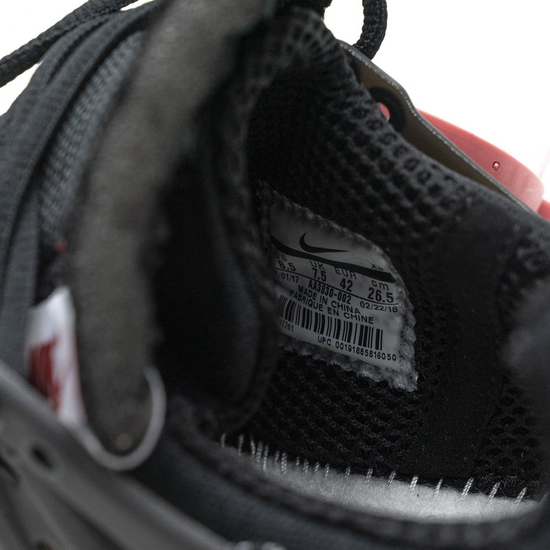 Off-White x Nike Air Presto Black Sneaker      AA3830-002  - DopestKickz