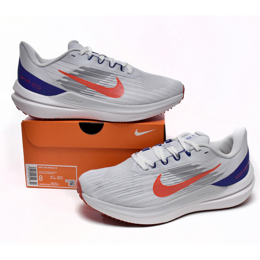 Nike Air Winflo 9 Grey Concord Sneaker      DD6203-006  - DopestKickz
