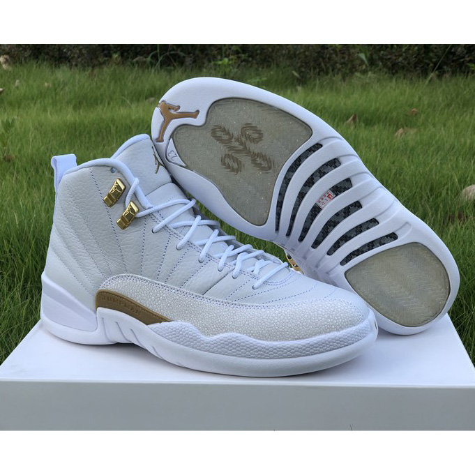 Air Jordan 12 OVO “White” Sneaker   - DopestKickz