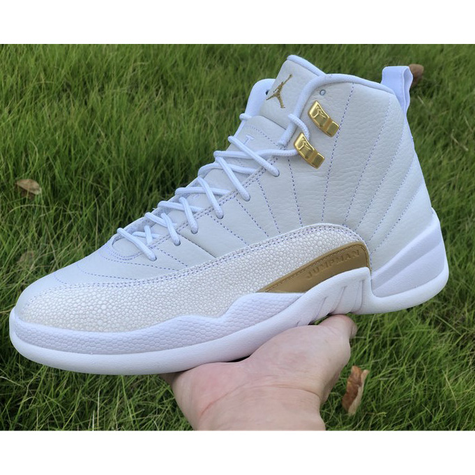Air Jordan 12 OVO “White” Sneaker   - DopestKickz