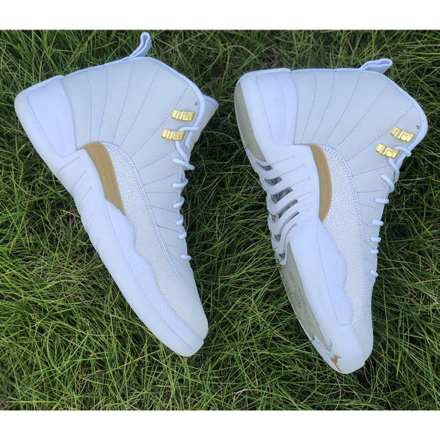 Air Jordan 12 OVO “White” Sneaker   - DopestKickz