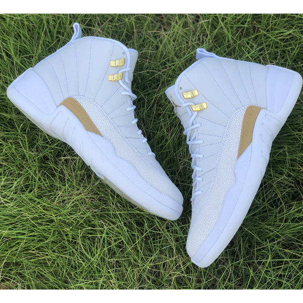 Air Jordan 12 OVO “White” Sneaker   - DopestKickz