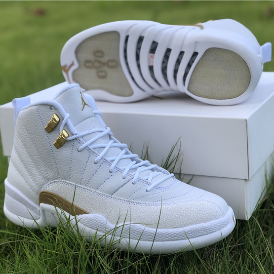 Air Jordan 12 OVO “White” Sneaker   - DopestKickz