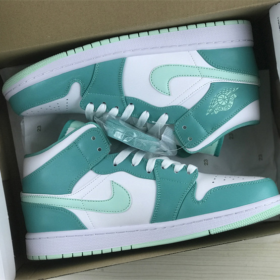 Air Jordan 1 Mid “Marine Green” Sneaker     DV2229-300 - DopestKickz