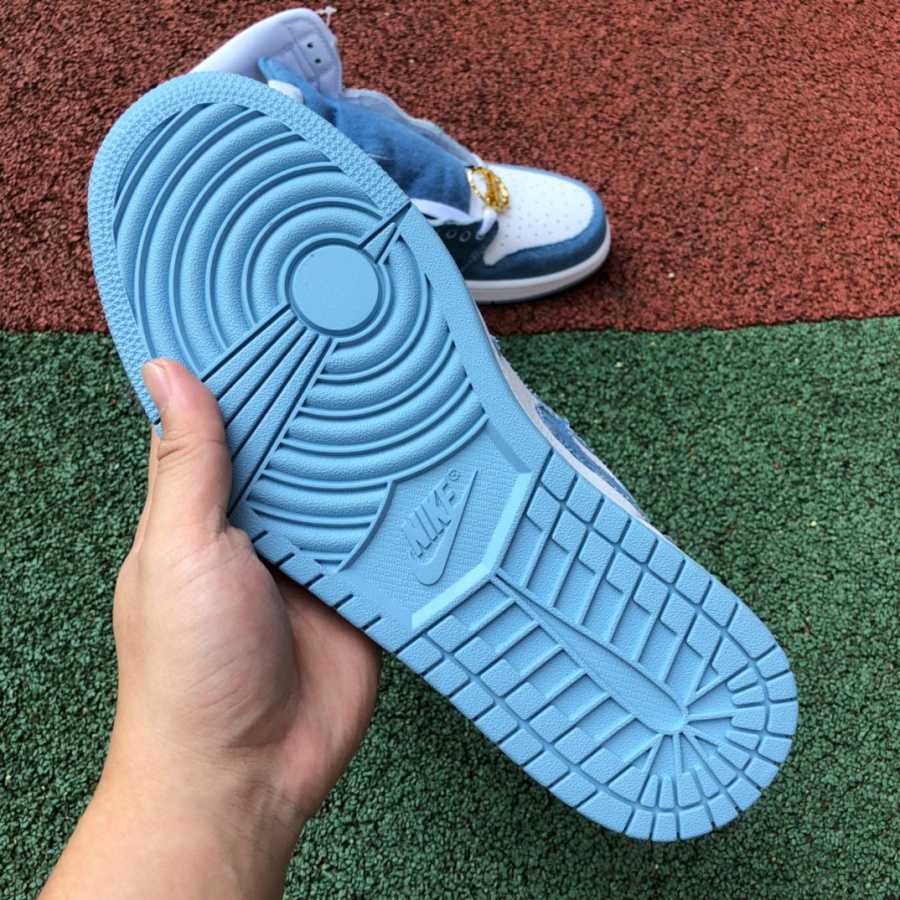 Air Jordan 1 High OG WMNS “Denim” Sneaker    DM9036-104 - DopestKickz